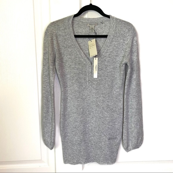 Vertigo Paris Wool Blend Button Front Sweater Small NWT - Picture 9 of 9
